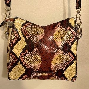 Vince camuto snakeskin purse